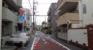 前面道路（裏門通り）