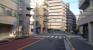 前面道路（谷田川通り）